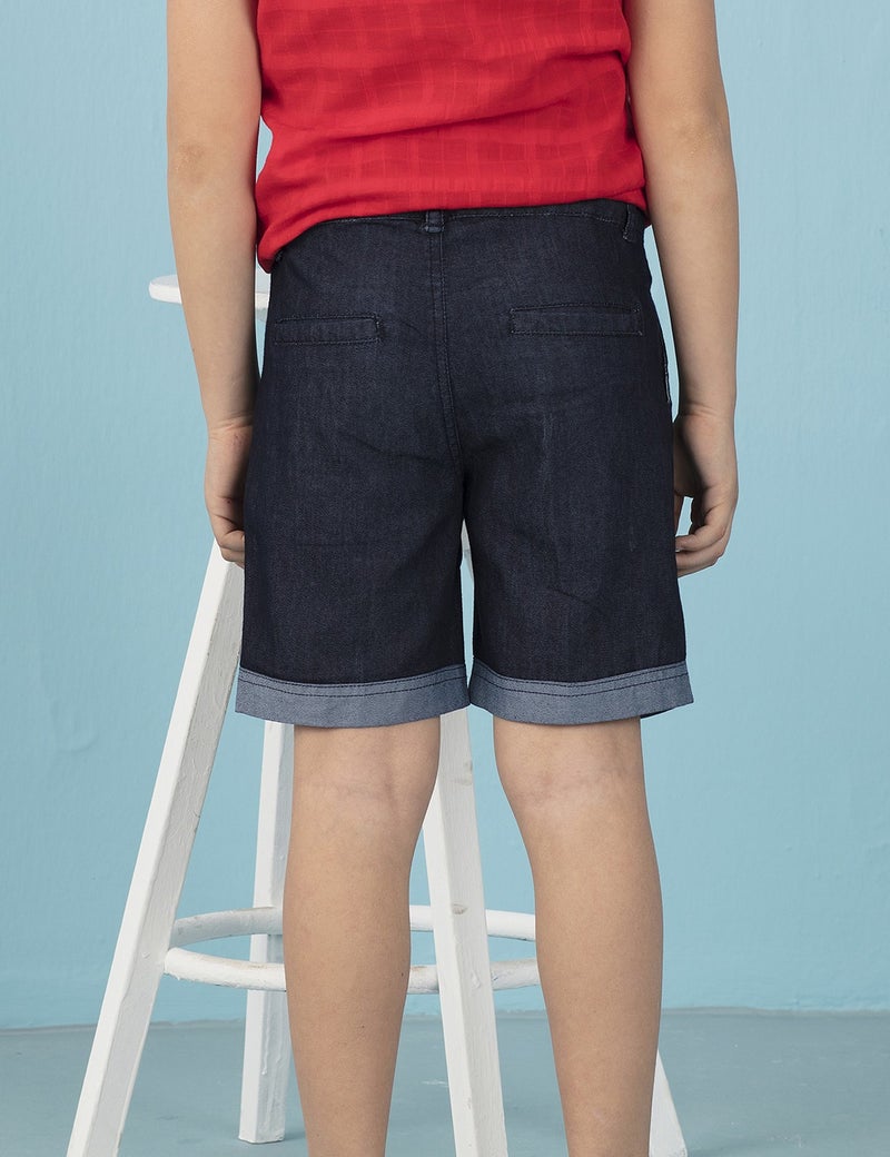 Ollie&Olla Double Leg Boy Denim Shorts  - Image 3