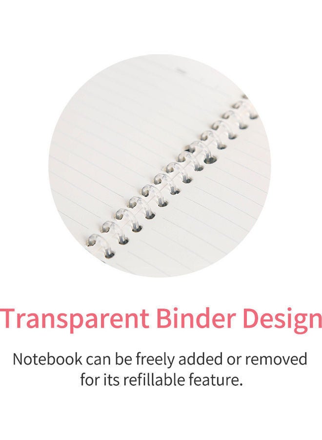 NIBEMINENT B5 Refillable Notebook Blue - Image 3