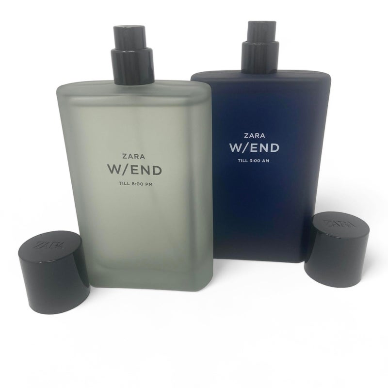 Zara Mens WEND TILL 800 PM WEND TILL 300 AM 2 Pack 100 ML 34 Fl Oz 100 ML Fl Oz