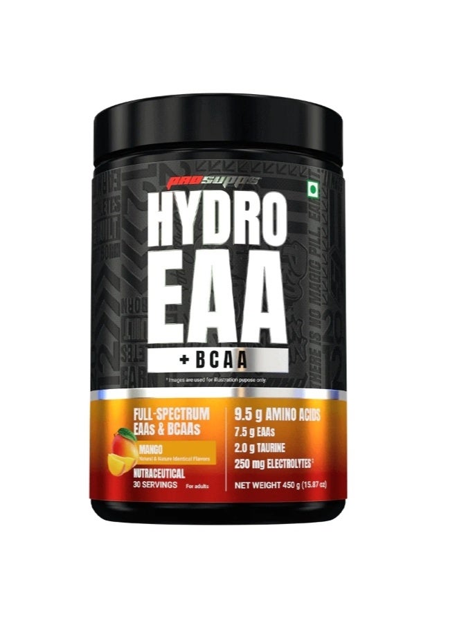 ProSupps Hydro Bcaa + Essentials - Mango Flavor - 30 Servings - Premium Hydration & Recovery Formula For Performance, Stamina & Muscle Support - Image 1