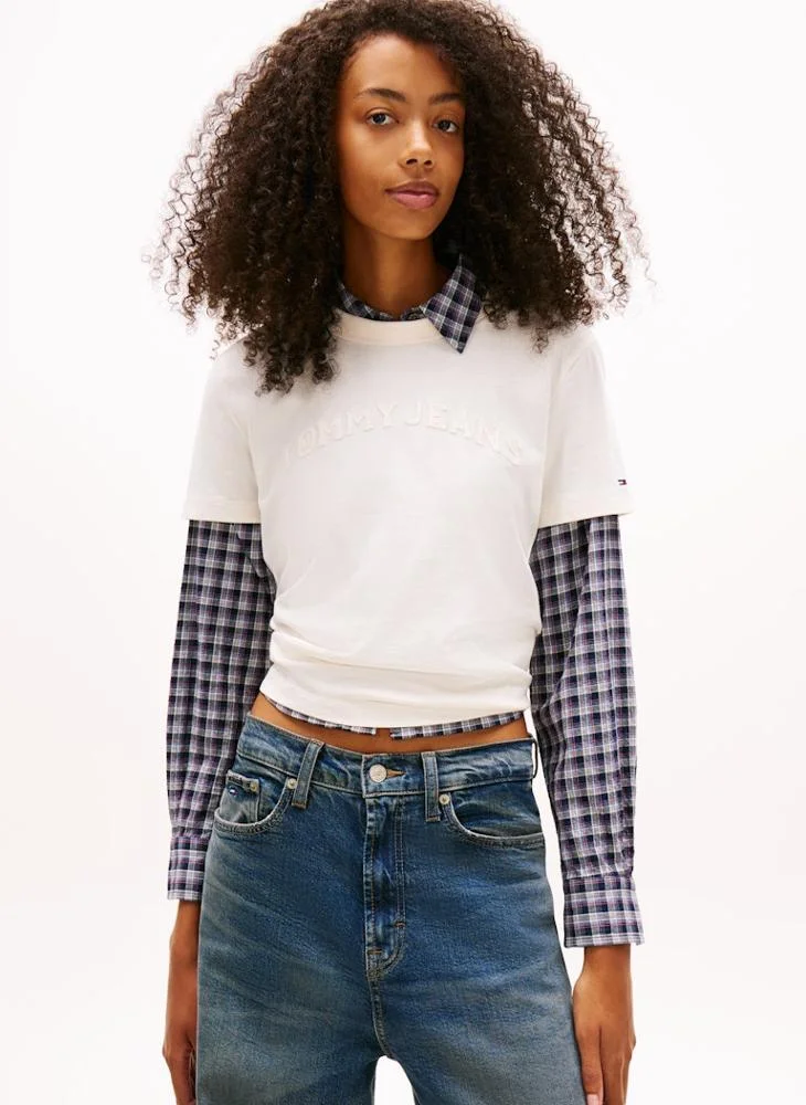 TOMMY JEANS Graphic Crew Neck T-Shirt