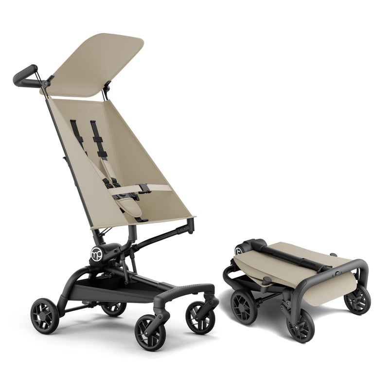 Mompush Jeto Lightweight Travel Stroller â€“ 9.8 lbs Ultra-Compact, One-Hand Fold, Airplane Cabin Approved, All-Terrain Wheels, Smooth Ride for Toddlers, Perfect for Travel & Daily Use - Image 1
