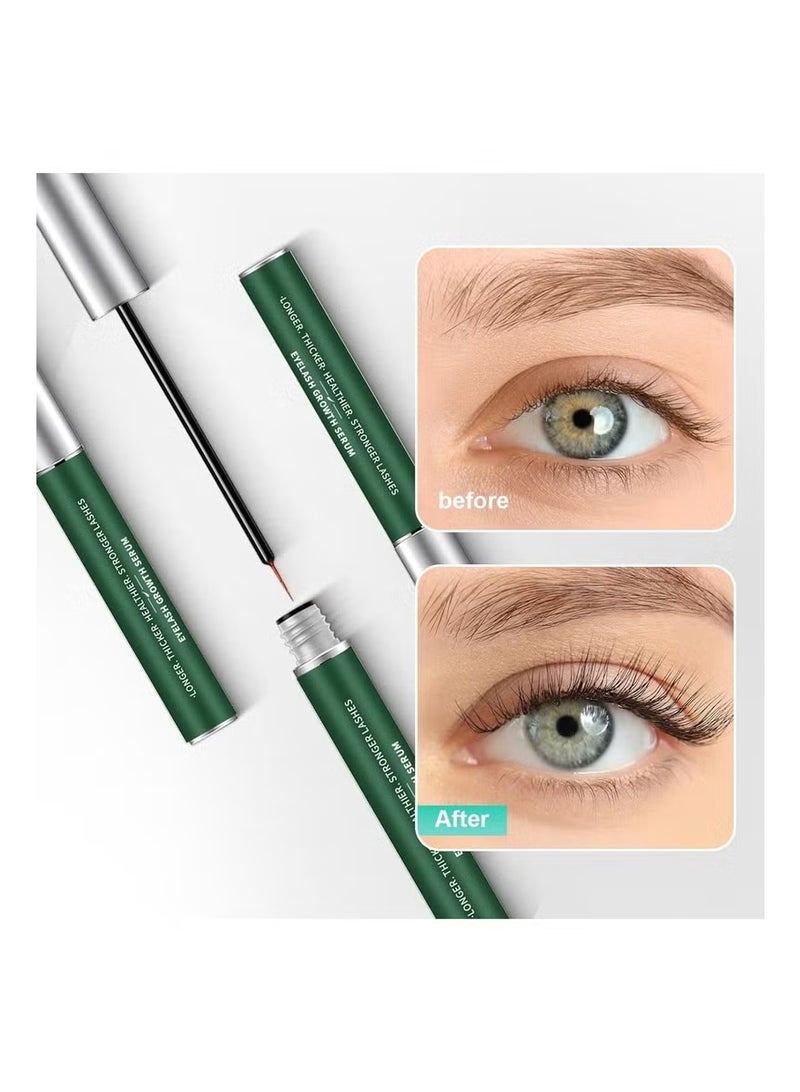  iBealee سيروم الرموش، يعزز مظهر الرموش والحواجب بشكل أطول، سيروم مُعزز للرموش بتركيبة طبيعية نباتي وخالي من القسوة، عبوة 8 مل - HY - Image 5
