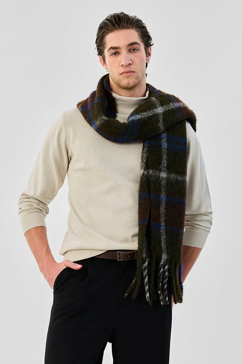 سنيتش كنزة قطنية % بقصة عادية وياقة عالية