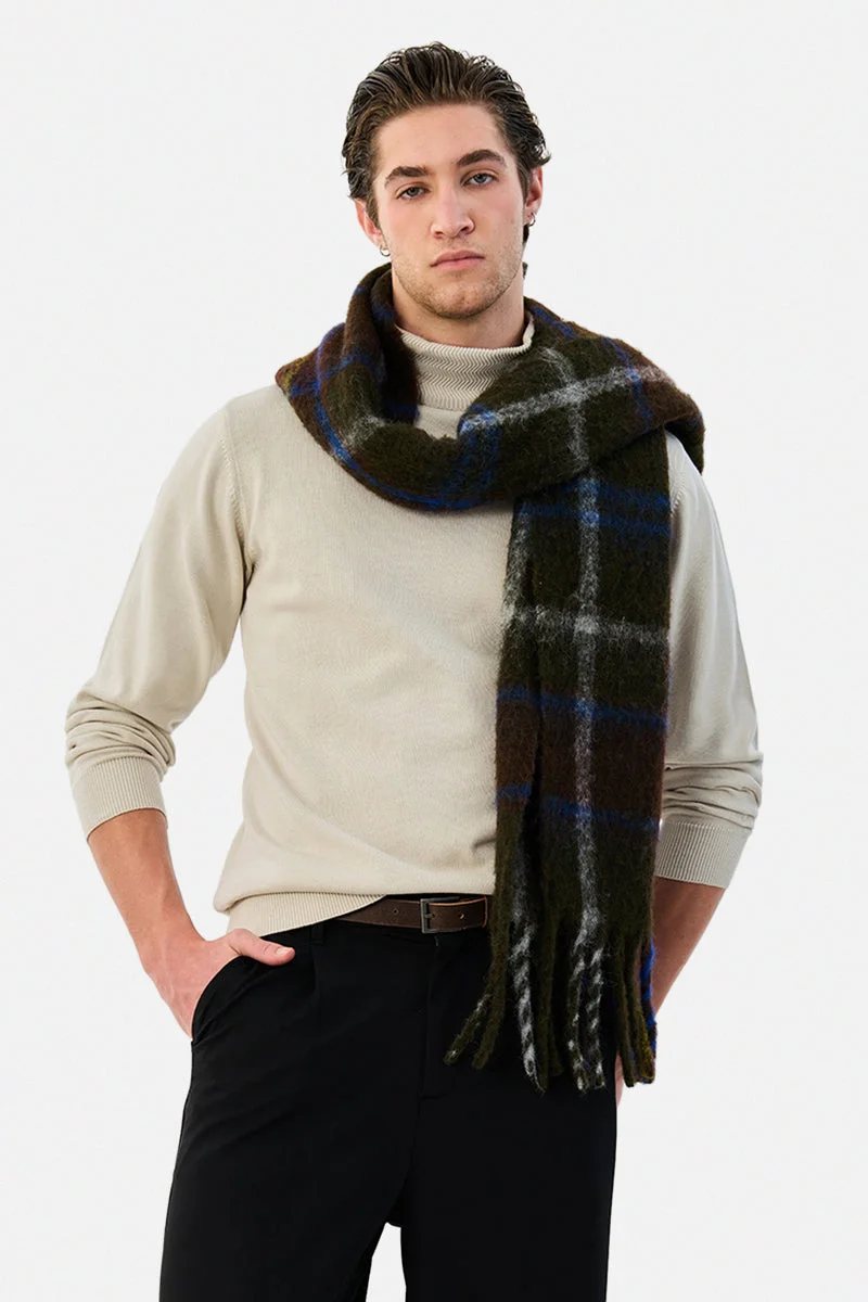 سنيتش كنزة قطنية % بقصة عادية وياقة عالية