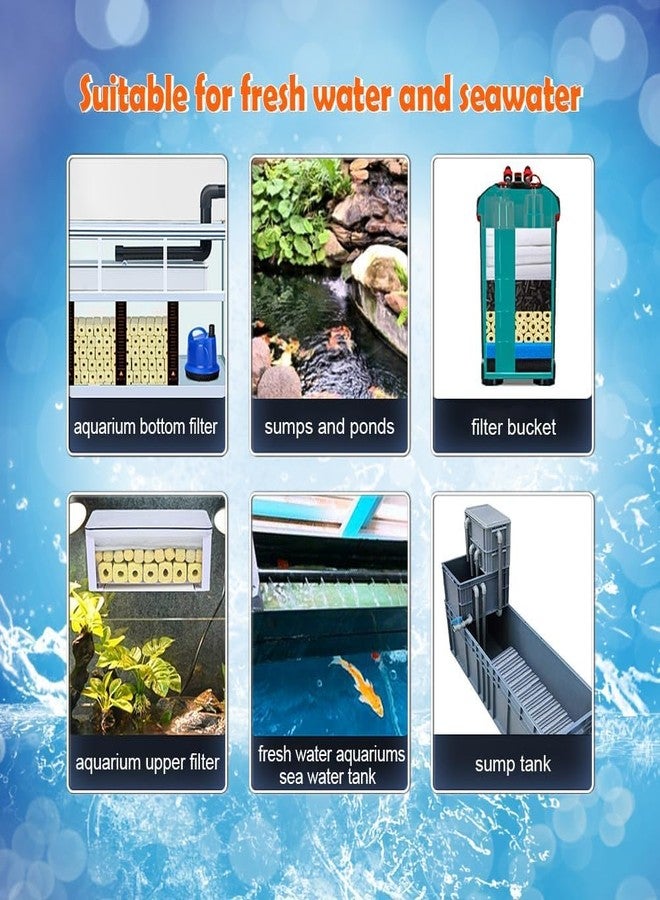 VAYINATO® Aquarium Filter Media,10 Pcs - Fish Tank Ceramic Bio Media Blocks - Koi Pond Aquaculture (Grey) by Petzlifeworld - Image 4