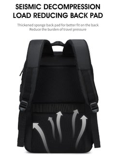 801 Business Professional Office Travel Laptop School Work Daily Use Backpack – Water-Resistant USB Charging Port Fits 15.6-inch Laptops - Black - pzsku/ZA7E8422C7B8D2D12ADB6Z/45/_/1739627448/1426b791-abf3-4236-9c0f-6d3739d4865d