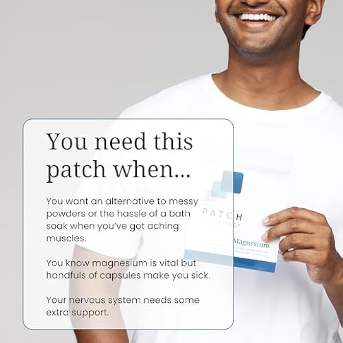 The Patch Remedy Magnesium Patch | Magnesium Glycinate | 30 Patches - Image 3