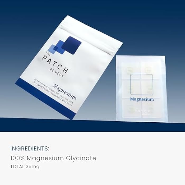 The Patch Remedy Magnesium Patch | Magnesium Glycinate | 30 Patches - Image 2