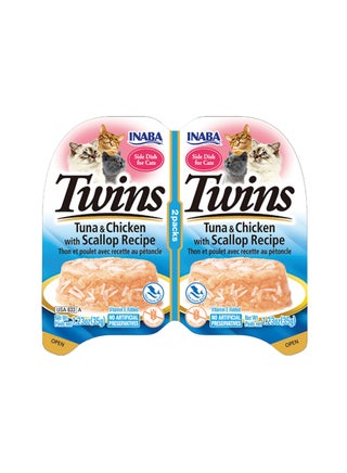 Twins Cup Tuna And Chicken With Scallop Recipe Pack of 2