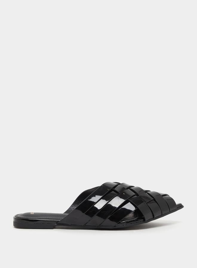 Styli Styli Pointed Toe Slip On Flat Mules - Image 1