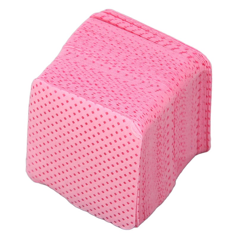 Lint Free Nail Wipes: 1000pcs Soft Cotton Material - Residue Free Bottle Mouth Cleaning Nail Polish Remover Pad for Nail Artists, Eyelash Beauticians, Home and Beauty Salons - Image 1