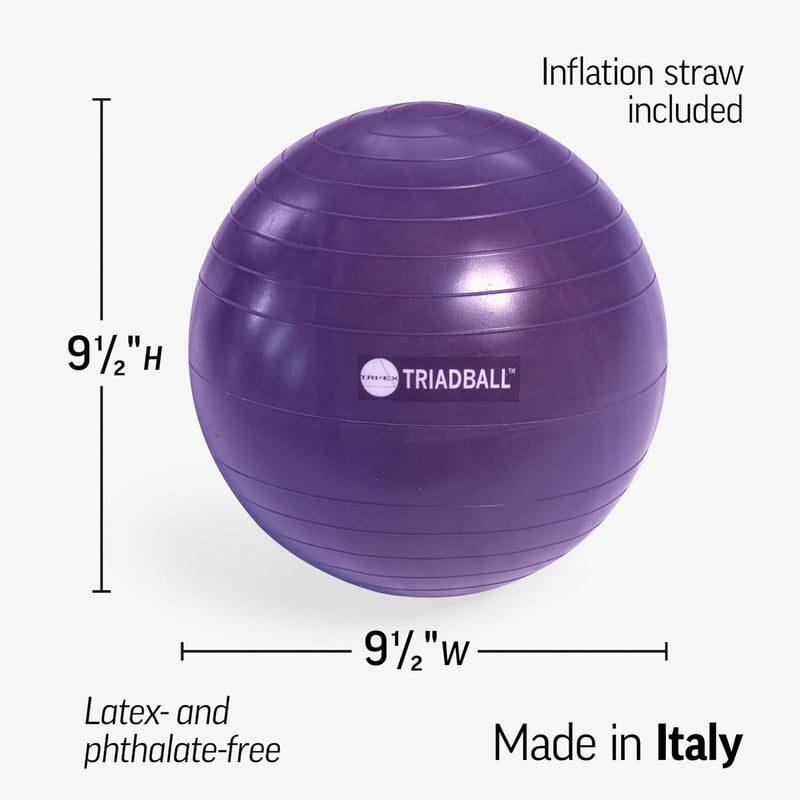 OPTP Triad Ball - Inflatable Pilates Exercise Ball for Core Strength - Image 4