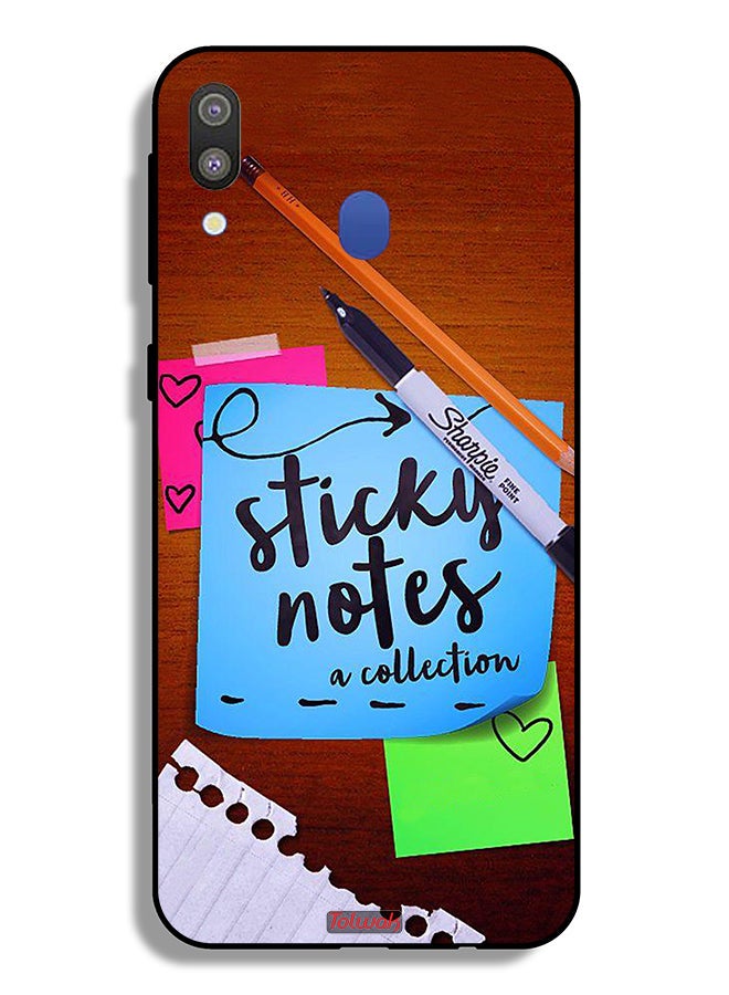Tolwak Samsung Galaxy M20 Protective Case Cover Sticky Notes - Image 2