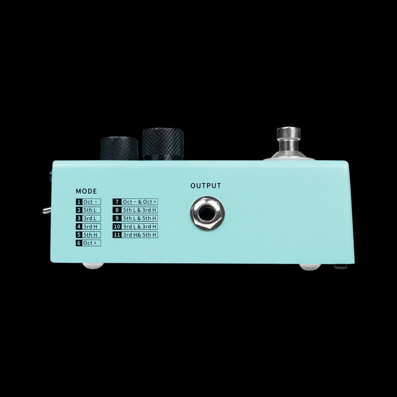 MOOER MVP2 Harmonier Vocal Harmony Pedal With XLR I/O, 48V Phantom Power, Built-in Reverb - Image 4