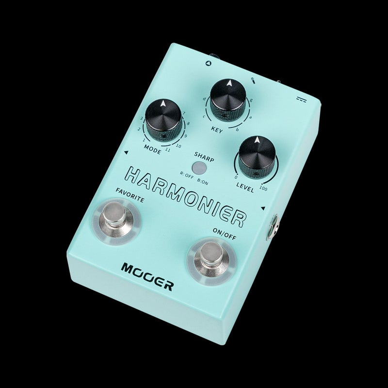MOOER MVP2 Harmonier Vocal Harmony Pedal With XLR I/O, 48V Phantom Power, Built-in Reverb - Image 1
