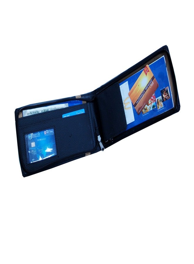 PAREEK Black and Gry LEATHERITE Cheque Book Holder/Document Holder - Image 2