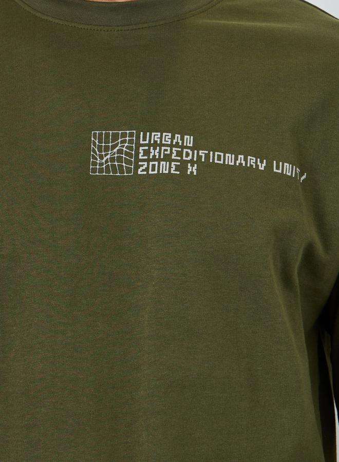 Styli Men Oversized Twofer Sleeve Style T-Shirt - Image 3