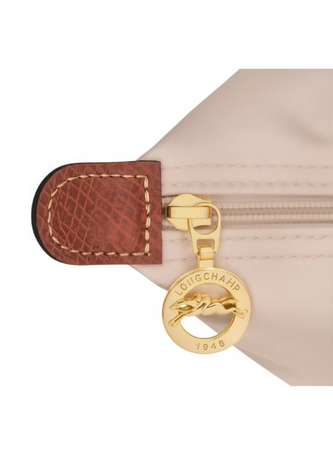 لونج شامب حقيبة لونشام متوسطة الحجم للسيدات، حقيبة قابلة للطي مع مقصورة، حقيبة كتف للاستخدام في السفر أو العمل. - Image 2