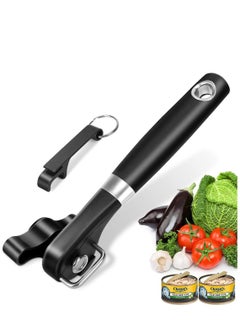 SYOSI Can Opener Kitchen Safety for Restaurant No Sharp Edges Arthritis Camping Can Open tool Side Cut Manuel Hand Held Smooth Edge Ergonomic  - Image 1