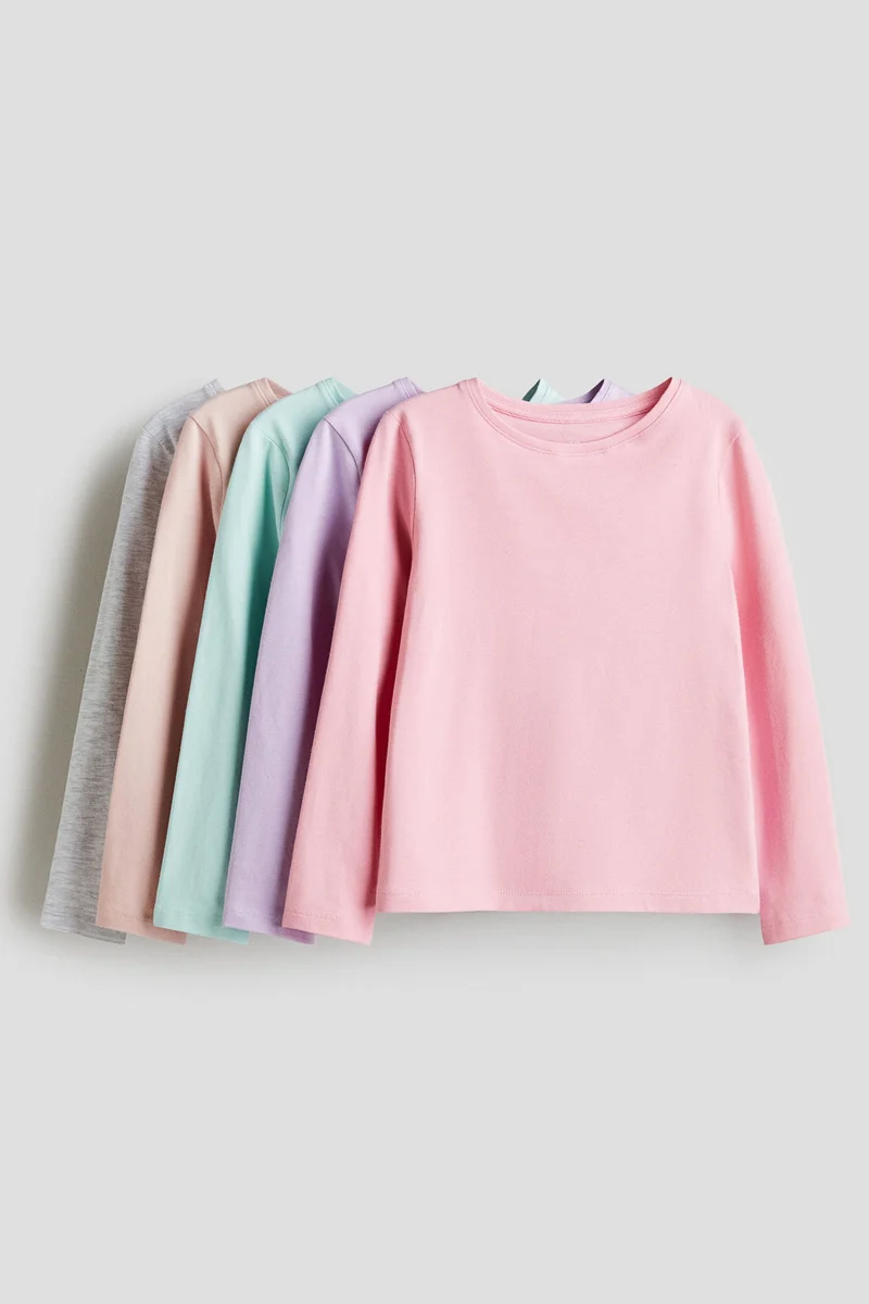 H&M 5-pack jersey tops
