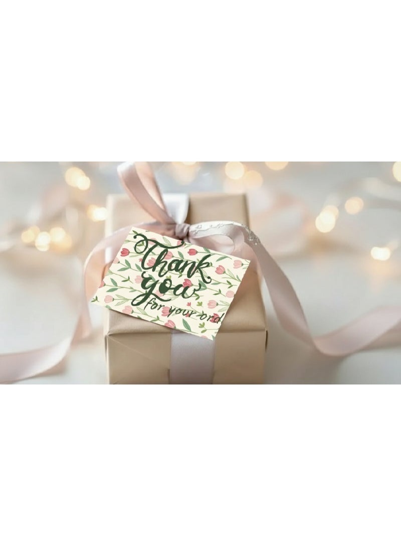 طقم كروت شكر فاخرة – 100 كارت بتصميم راقٍ - Image 2