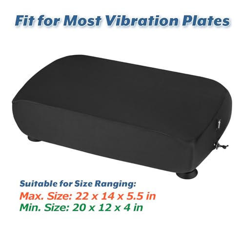 Cosmos Vibration Plate Cover Stretchy Dust Guard Sleeve for Vibration Plate Machine Protector Dust Cover Compatible with Lifepro Body Vibration Plate for Fitness Gym Weight Loss Shaping Home Exercise - Image 3