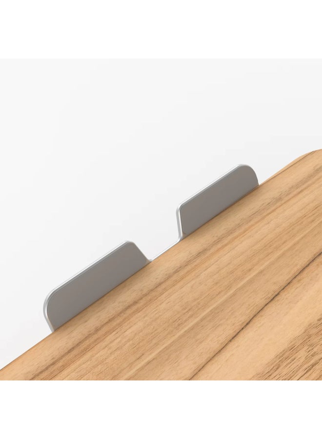 Beauenty Foldable Wooden Stand with Adjustable Height for Laptop, Tablet  Phone – Comfortable Design, Fits Up to 13-Inch Devices - Image 3