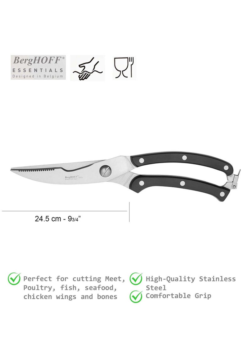 Berghoff Berghoff Essential Poultry Multipurpose Scissor Shears With Handle Security Lock Bracket 24.5 Cm  - Image 2