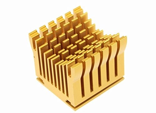 CentIoT - 2 PIN Graphics Cards Cooling Fan Aluminum Heatsink Cooler Fit for Personal Computer CPU GPU and Peltier (37MM Tall 40(L) x40(W) mm) - Image 4