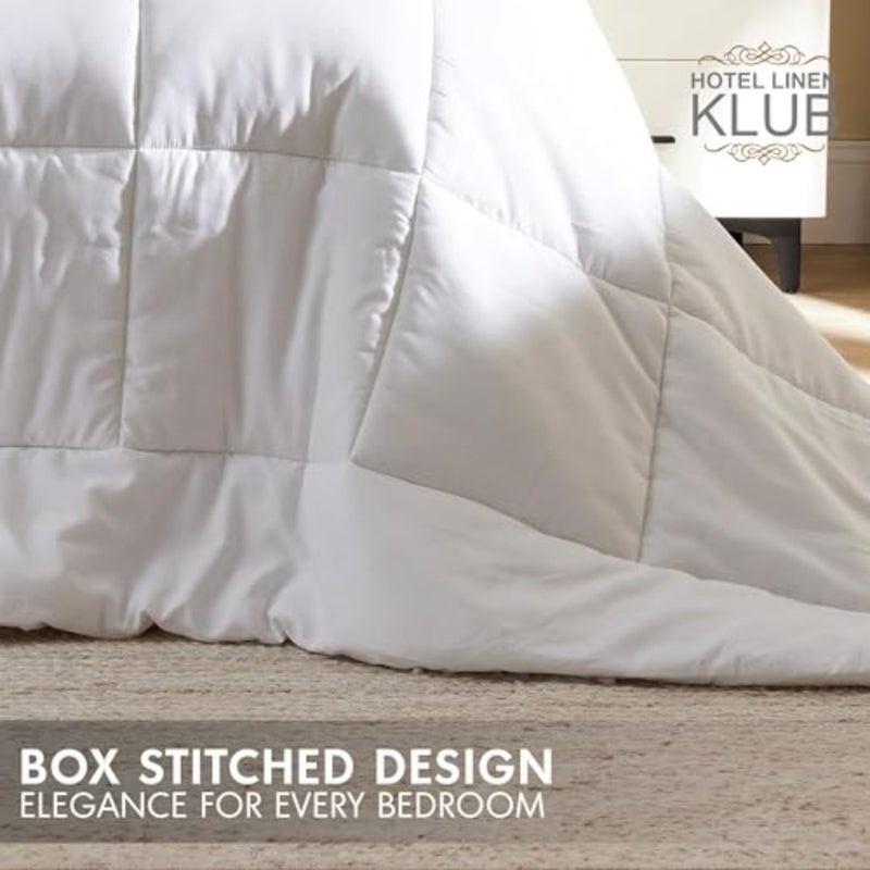 Regency Klub - Cotton Down Proof Duvet, 240 X 260 Cm, White - Image 3
