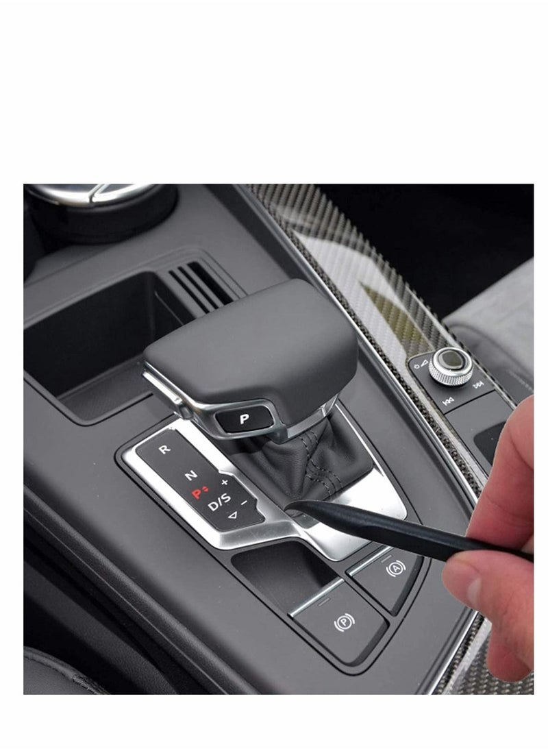 KASTWAVE - Sticker Scraper, Paint Plastic Scraper Carbon Fiber Multi-Purpose Scraper Non-Scratch Cleaning Tool Easy to Clean Small and Narrow Spaces and Gaps, Remove Stickers, Labels, Oil Stains, Dirt 3 Pcs - Image 1