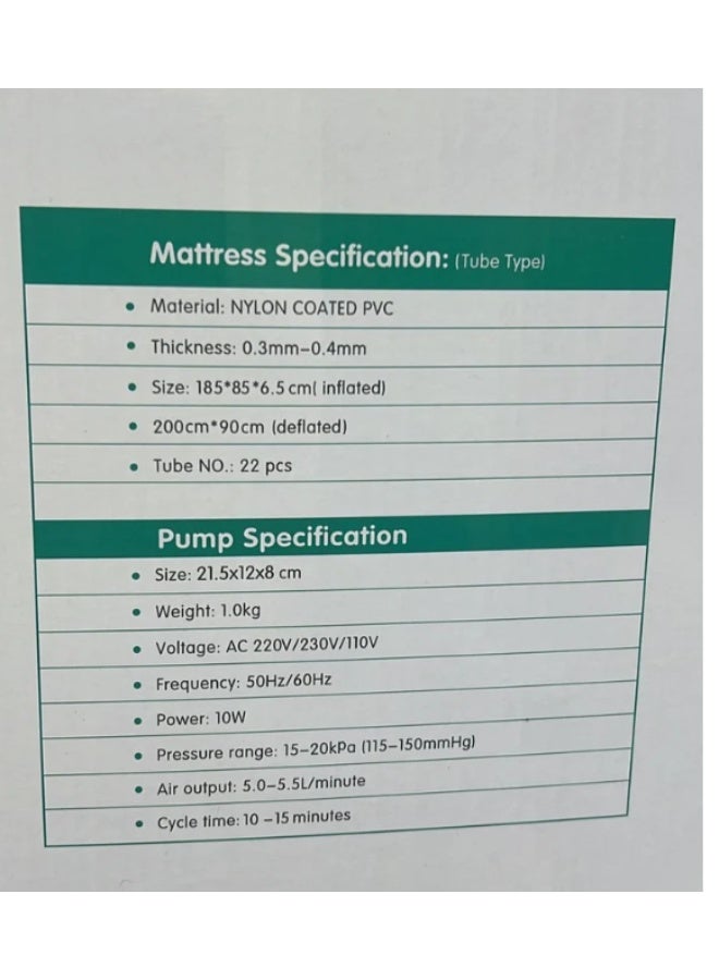 Anti Decubitus Air Mattress With Pump - Image 3