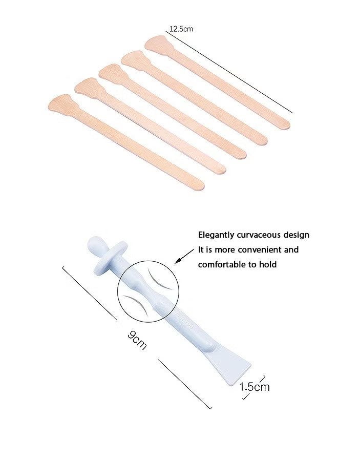 Blue zoo Nose Wax Kit, Nose Ear Hair Instant Removal Kits, Multicolour Wax Beans Kit - Image 3