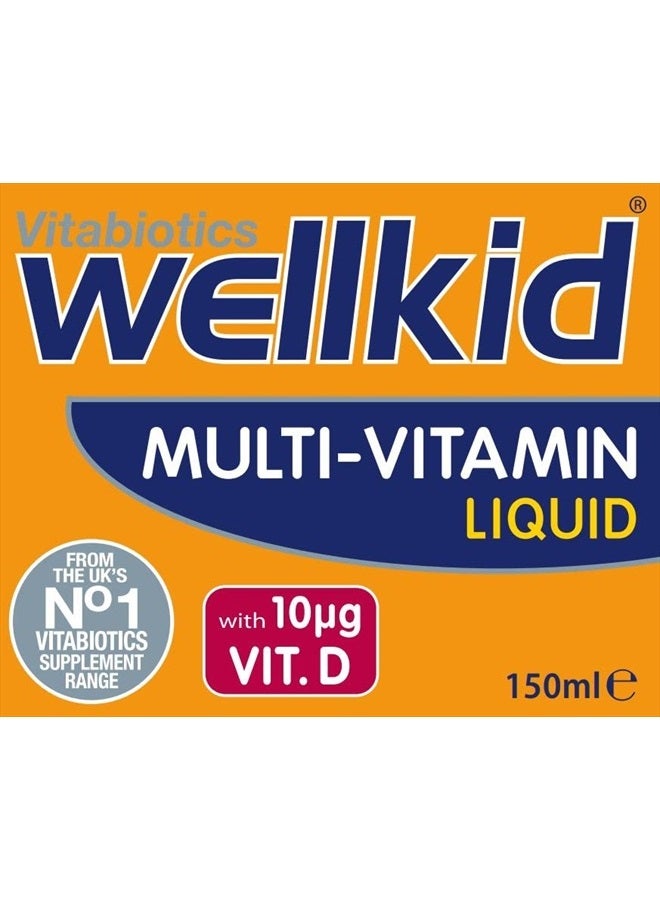 Wellkid by Vitabiotics Multi-Vitamin Liquid 150ml - Image 5