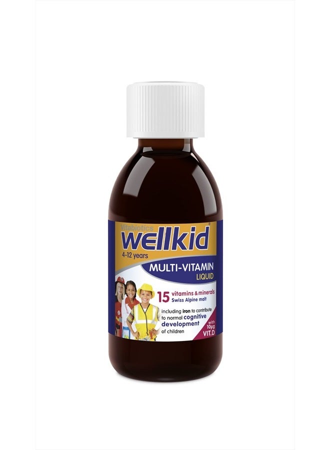 Wellkid by Vitabiotics Multi-Vitamin Liquid 150ml - Image 2