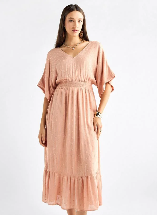 Splash FAV Peach Midi Dress