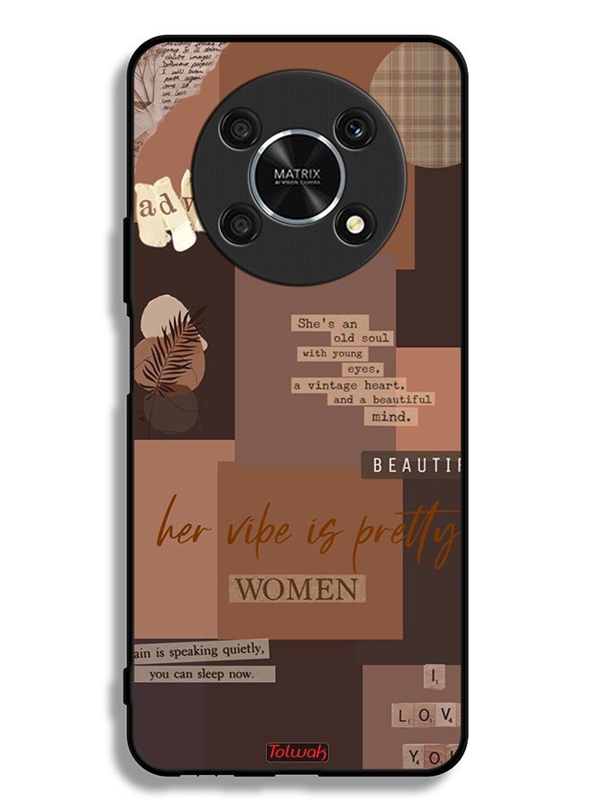 Tolwak Honor X9 5G Protective Case Cover Adventurer Women - Image 2