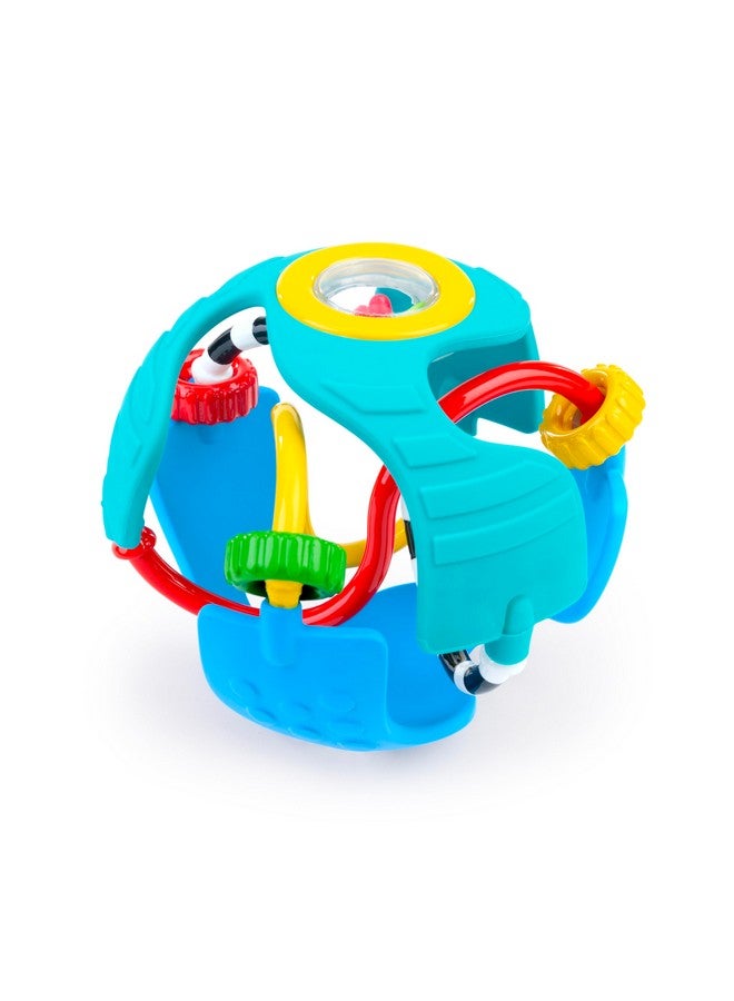 Baby Einstein Rattle & Sense Sensory Ball, with Bead Chasers, Ages 3 Months and Up - Image 1