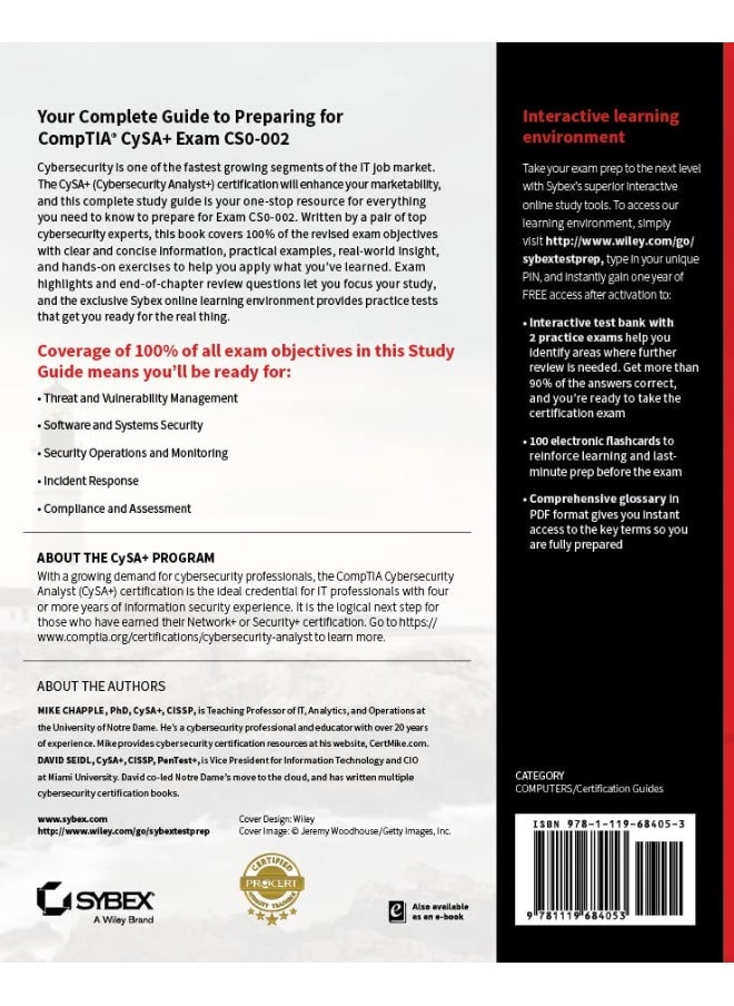 null - Sybex CompTIA CySA+ Study Guide Exam CS0–002 - Image 1
