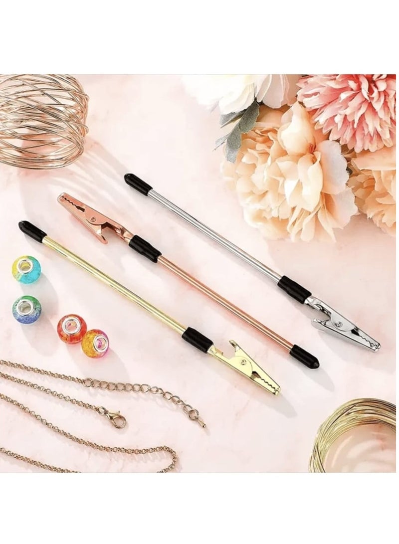 YUCCA 4pcs Bracelet Necklace Watch Zipper Wearing Helper Tool, Auxiliary Buckle for Accessories Bracelet Necklace Watch - Image 2