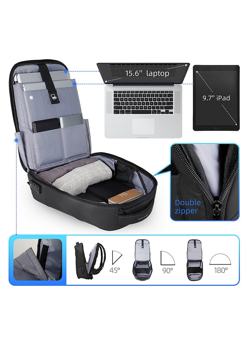 MARK RYDEN MARK RYDEN 9068YY Casual Anti-thief With TSA Lock Backpack With USB Port & Raincaot Pocket  - Image 3