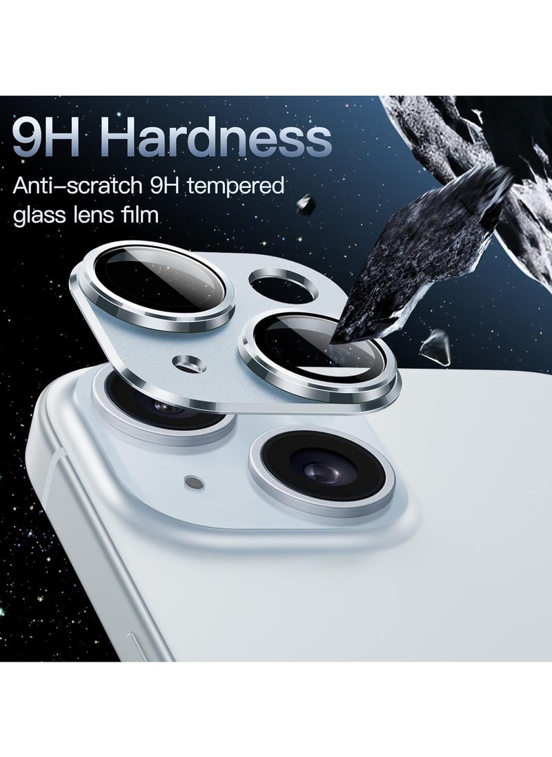 URBBKING - Camera Lens Protector for iPhone 15 and iPhone 15 Plus Blue - Image 1