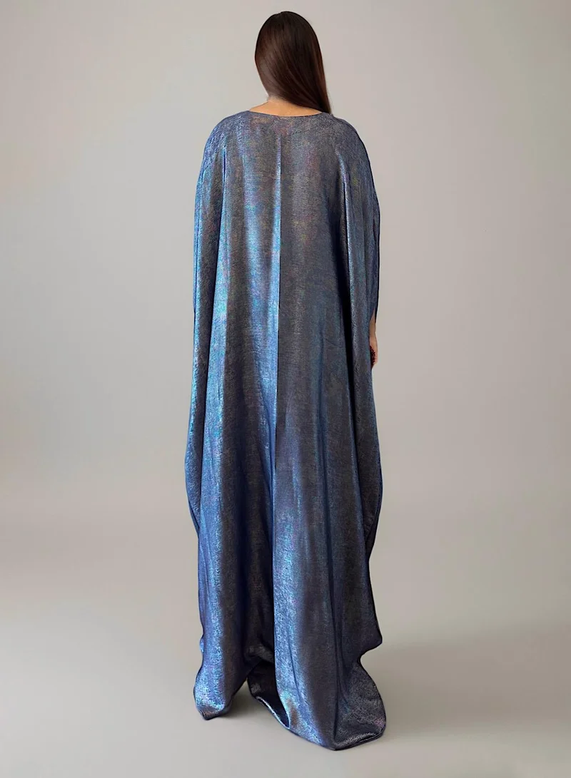 ECSTACY  Shimmer Drape Kaftan for Women | Best Price UAE