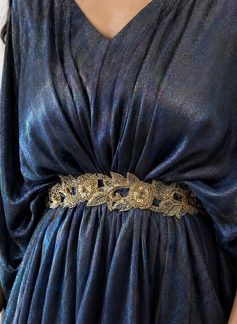Ecstacy  Shimmer Drape Kaftan for Women | Best Price UAE