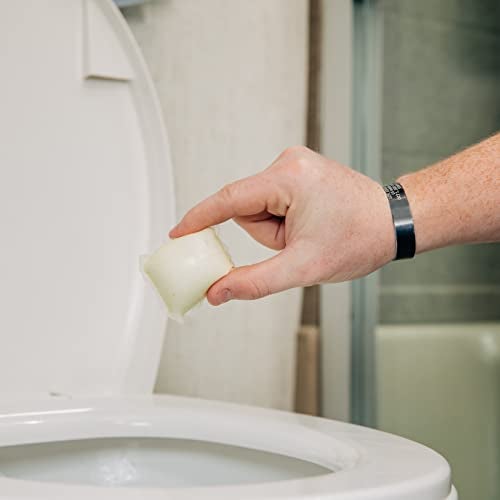 Camco TST Camper/RV Toilet Treatment Drop-INs - Control Unwanted Odors and Break Down Waste and Tissue - Safe Septic Tank Treatment - Fresh Scent - 30-Pack (40263) - Image 2