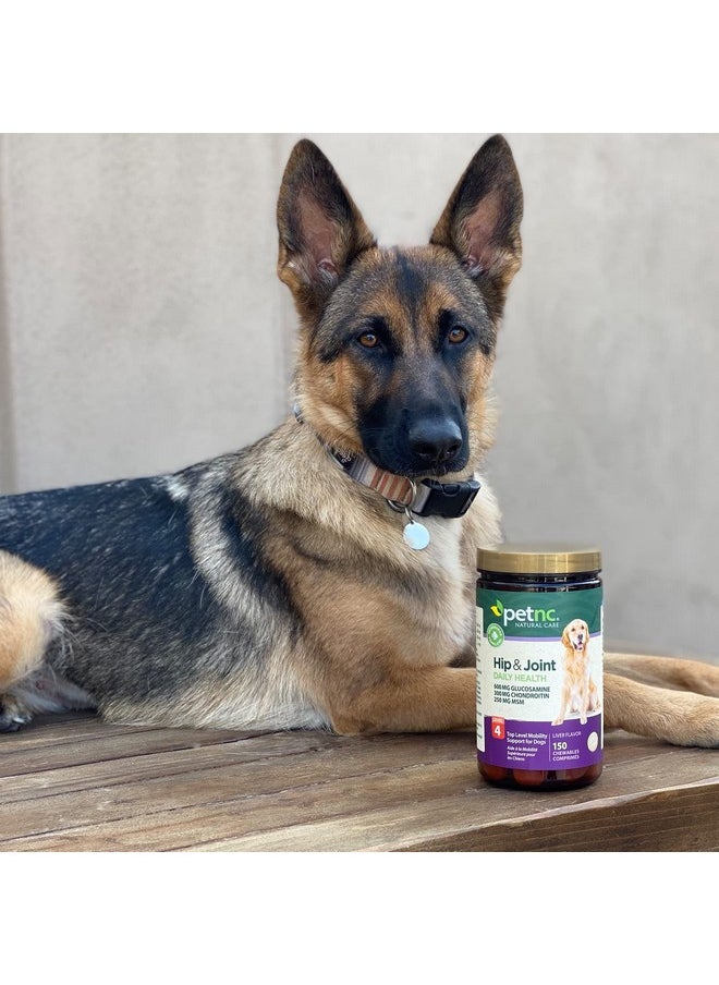 petnc NATURAL CARE Hip And Joint Health Advanced Chewables For Dogs 150 Count  - Image 5