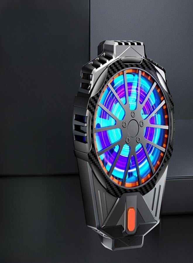 Gaming phone cooling fan silent radiator large area intelligent temperature control fan - Image 4