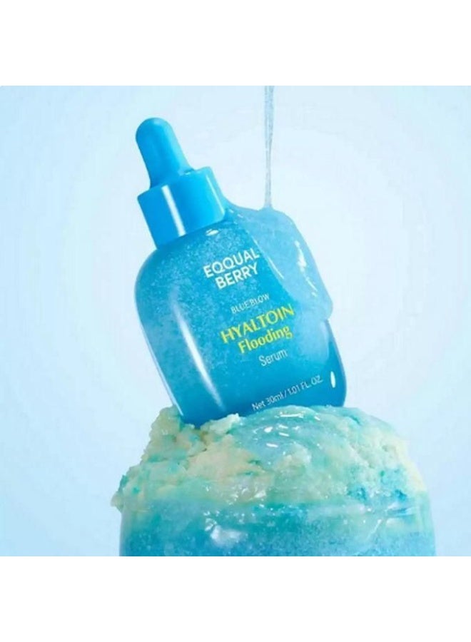 إيكوالبيري EQQUAL BERRY إيكوالبيري هيالتوين فلودينج سموذي سيروم – عناية بالبشرة الكورية بترطيب عميق مع 11 من الأحماض الهيالورونية، إكتوين ومياه الجليد، تقوية الحاجز مع 5 سيراميدات، توهج منعش (1.01 أونصة / 30 مل) - Image 2