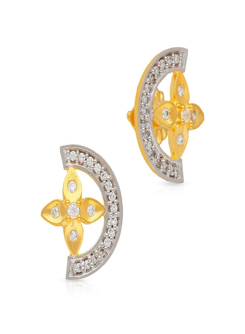 Malabar Gold and Diamonds 22 Karat 916 Purity Studs Style Screw Nut Earring for Women ERDZL52267 - Image 1